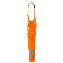 Peto, peto liso, naranja alta visibilidad