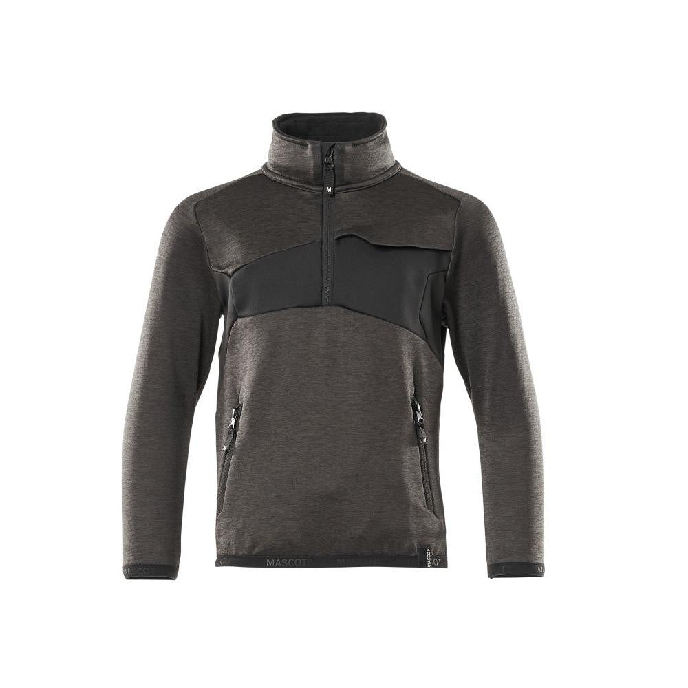 Jersey polar para niños, jersey corto con cremallera para niños
