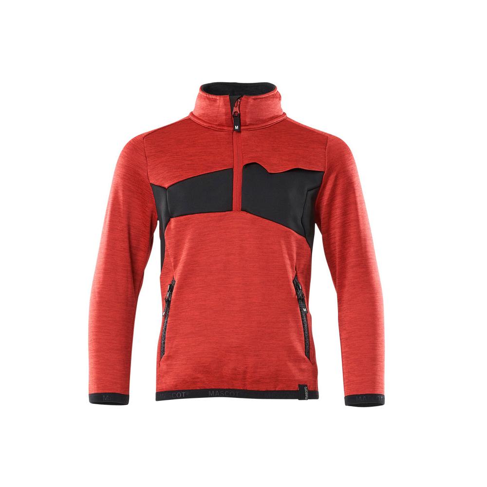 Jersey polar para niños, jersey corto con cremallera para niños