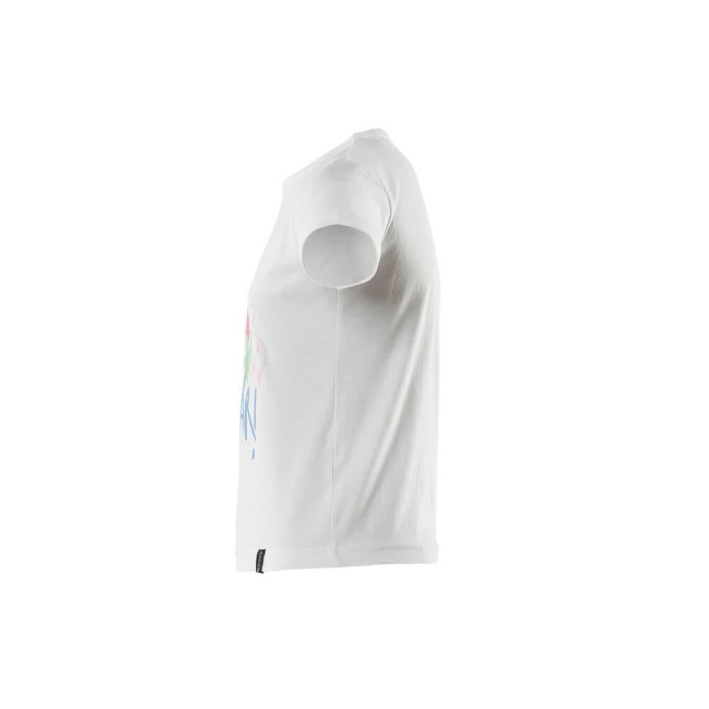 T-shirt for children, with print T-shirt for children, white