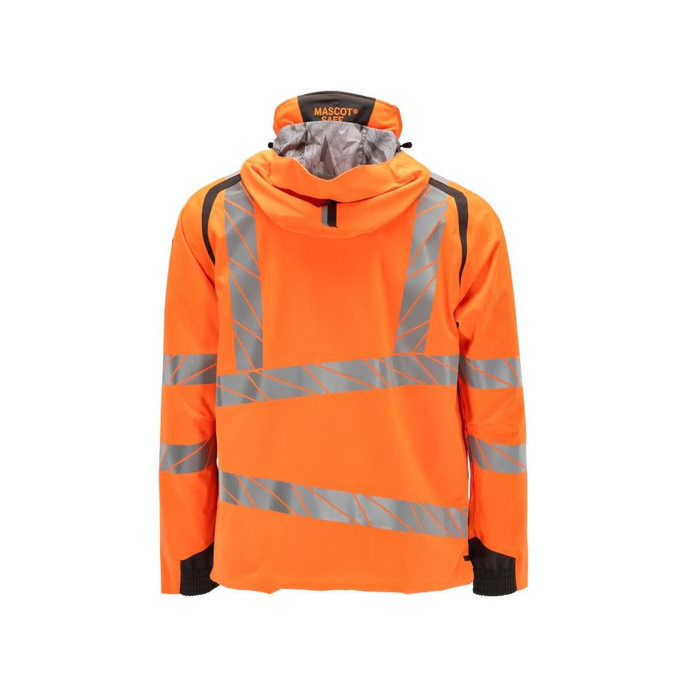 Chaqueta rígida con forro ligero.