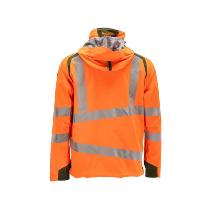 Chaqueta rígida con forro ligero.