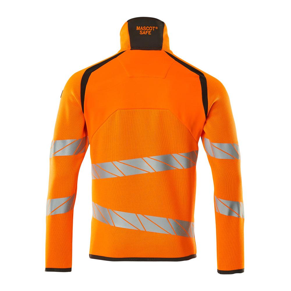 Jersey de punto con cremallera corta