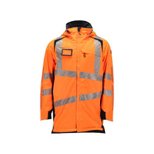 Parka CLIMASCOT® lining, light weight parka, hi-vis orange/black-blue