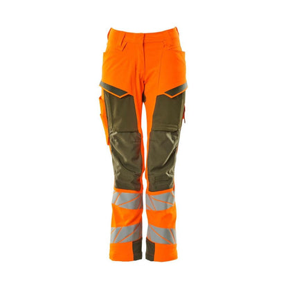 Pantalones, mujer, DIAMOND, bolsillos en las rodillas, pantalones elásticos
