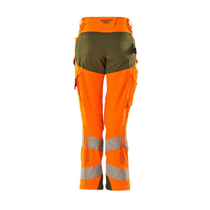 Pantalones, mujer, DIAMOND, bolsillos en las rodillas, pantalones elásticos