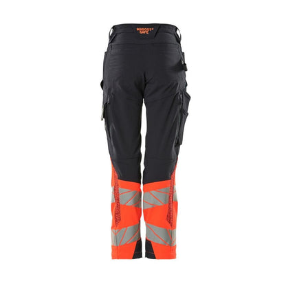 Pantalones, mujer, DIAMOND, bolsillos en las rodillas, pantalones elásticos