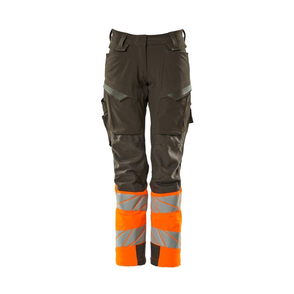 Pantalones, mujer, DIAMOND, bolsillos en las rodillas, pantalones elásticos