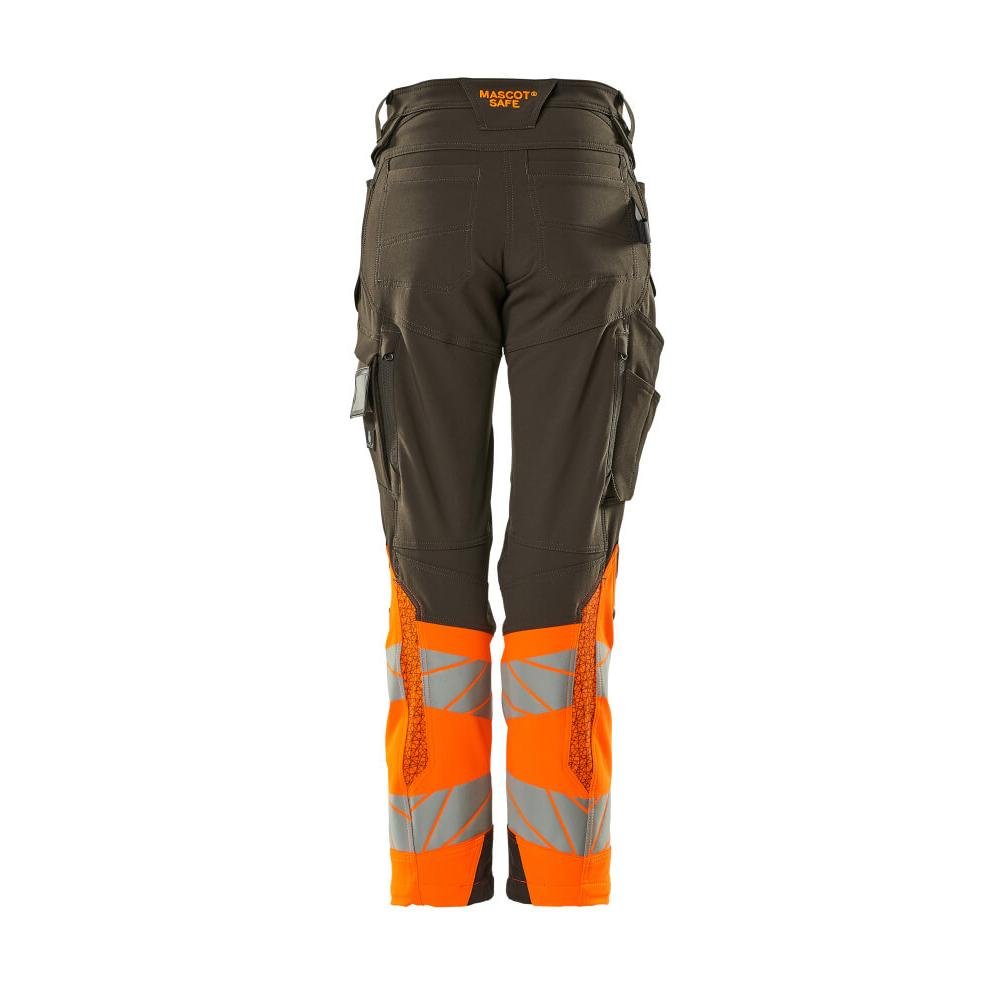 Pantalones, mujer, DIAMOND, bolsillos en las rodillas, pantalones elásticos