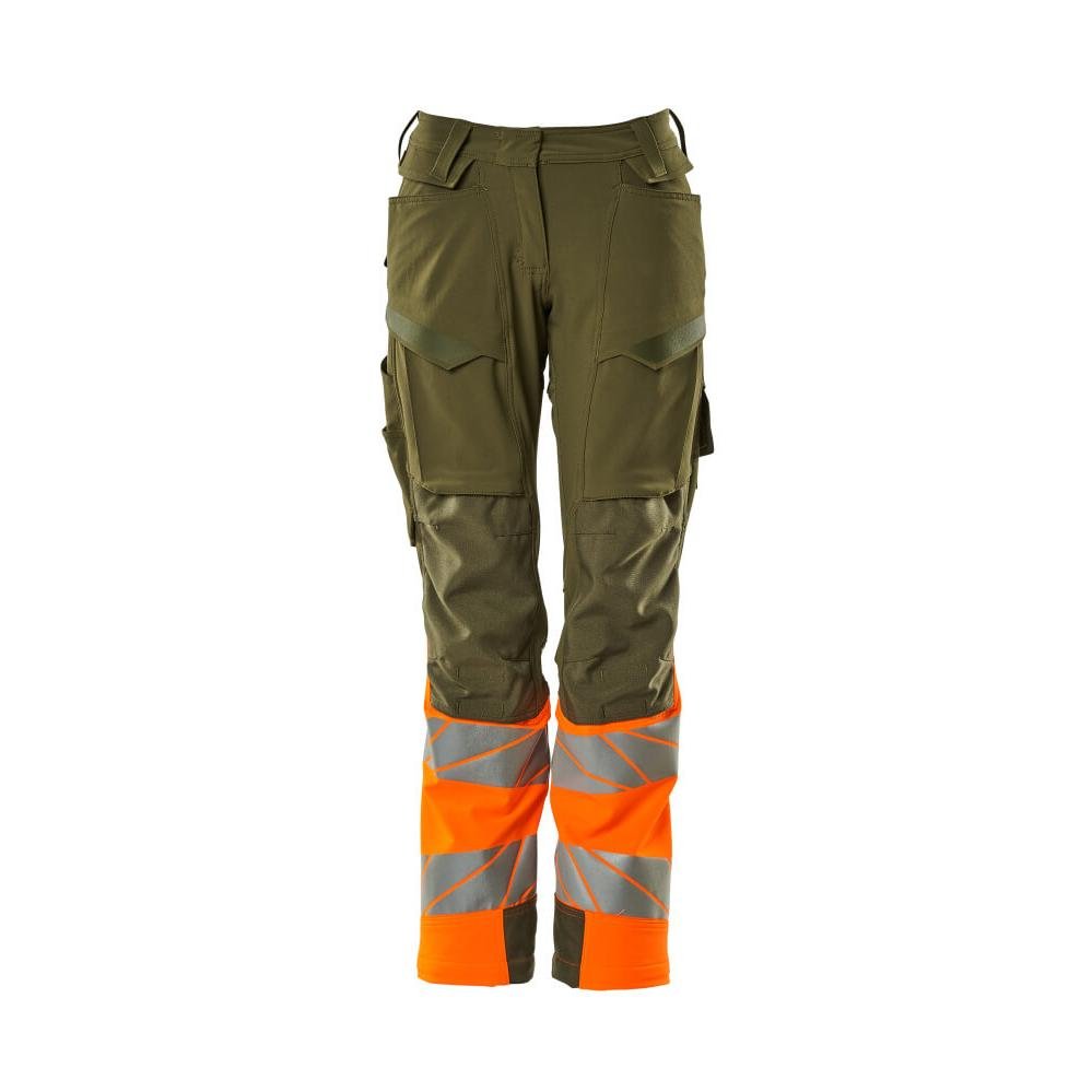 Pantalones, mujer, DIAMOND, bolsillos en las rodillas, pantalones elásticos
