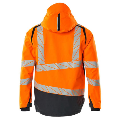 Chaqueta rígida con forro ligero.