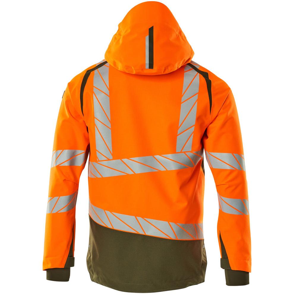 Chaqueta rígida con forro ligero.