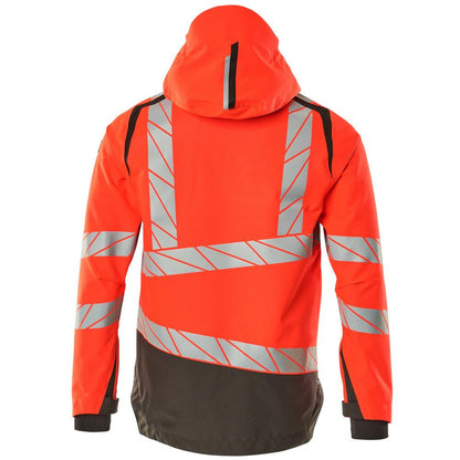 Chaqueta rígida con forro ligero.