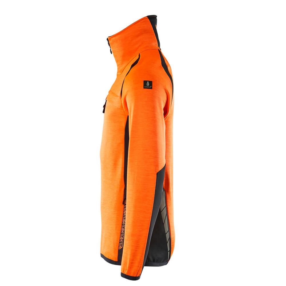 Jersey polar con chaqueta micropolar con cremallera corta