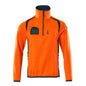 Jersey polar con chaqueta micropolar con cremallera corta