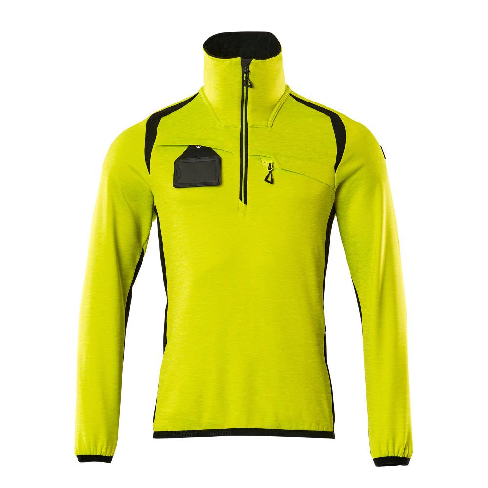 Jersey polar con chaqueta micropolar con cremallera corta