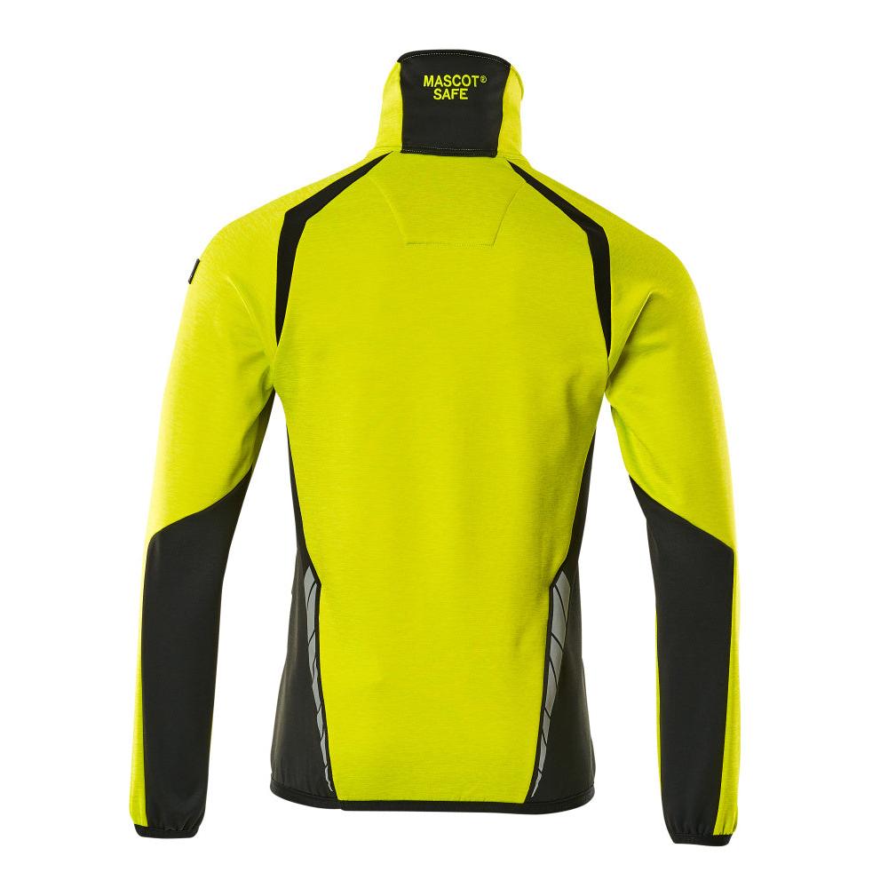 Jersey polar con chaqueta micropolar con cremallera corta