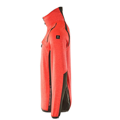 Jersey polar con chaqueta micropolar con cremallera corta