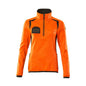 Jersey polar con cremallera corta, chaqueta micropolar para mujer