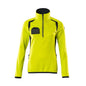Jersey polar con cremallera corta, chaqueta micropolar para mujer
