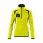 Jersey polar con cremallera corta, chaqueta micropolar para mujer