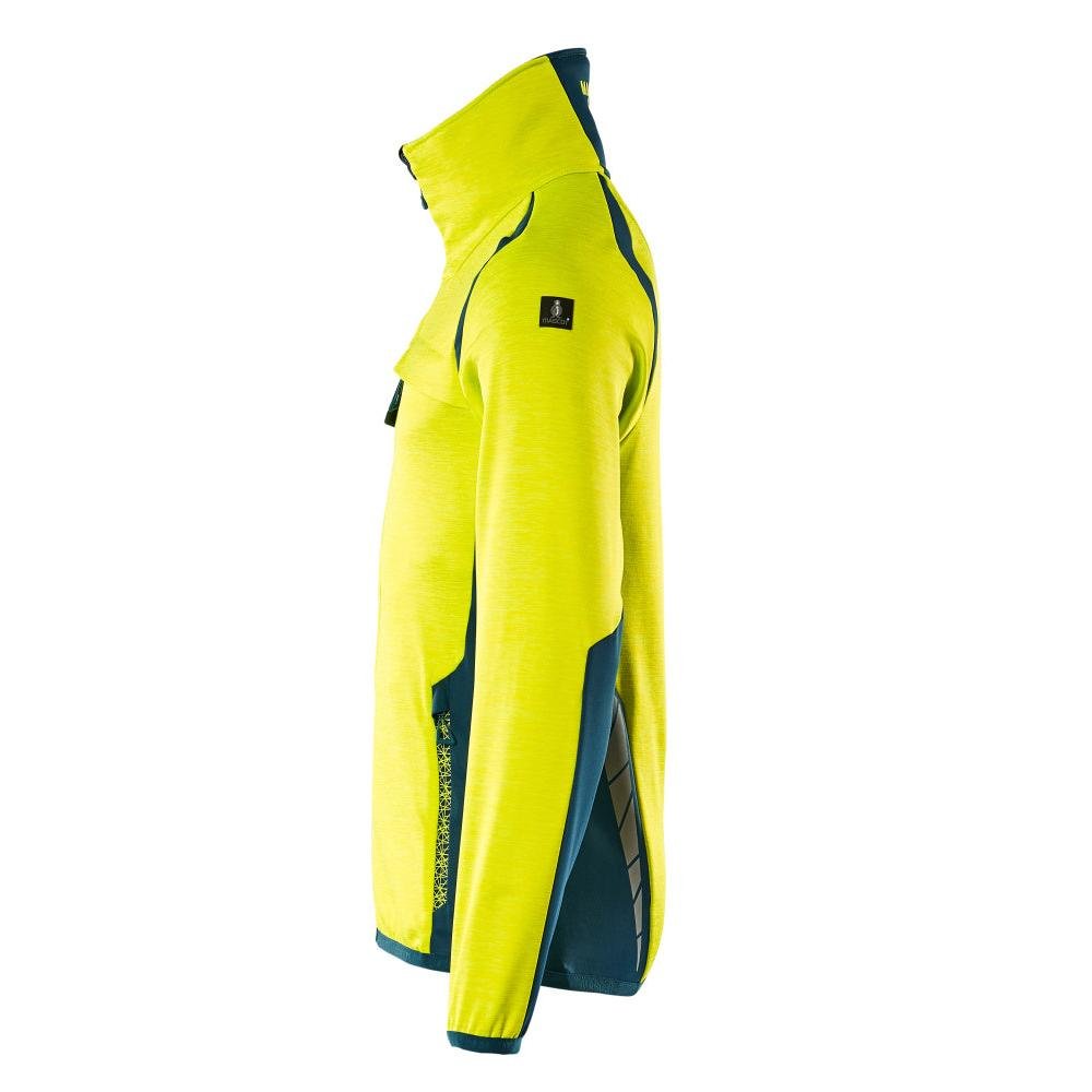 Fleece pullover with zip microfleece jacket