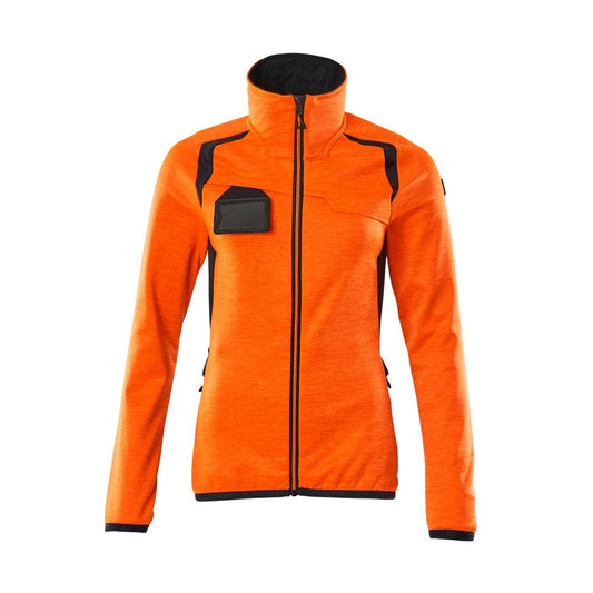 Jersey polar con cremallera, chaqueta micropolar para mujer