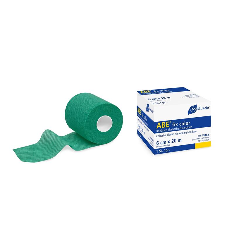ABE® fix color highly elastic fixing bandage, 6 cm x 20 m