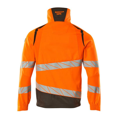 Chaqueta, chaqueta de trabajo con inserciones elásticas