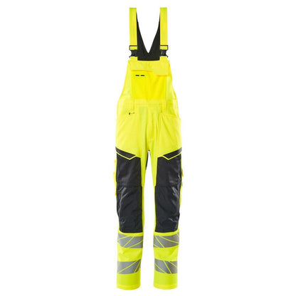Dungarees, knee pockets, stretch inserts dungarees