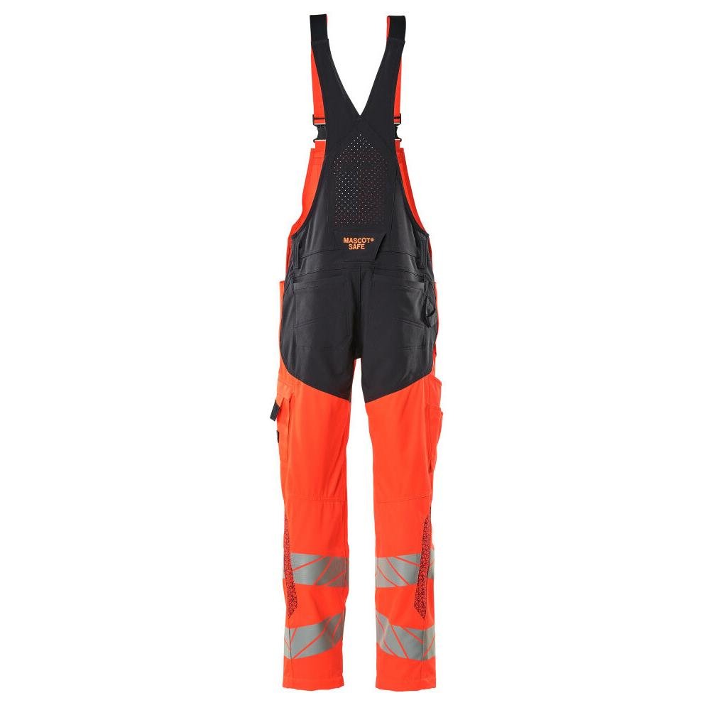 Peto, bolsillos en las rodillas, peto con inserciones elásticas