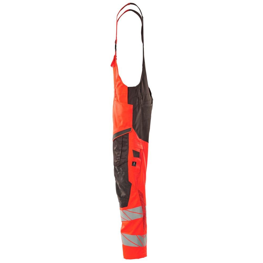 Peto, bolsillos en las rodillas, peto con inserciones elásticas