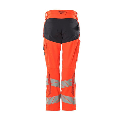 Pantalones, mujer, DIAMOND, bolsillos en las rodillas, pantalones elásticos