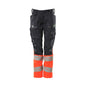 Pantalones, mujer, DIAMOND, bolsillos en las rodillas, pantalones elásticos
