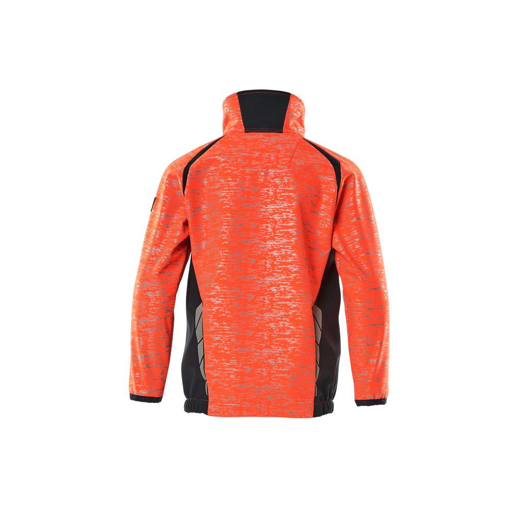 Softshell jacket, children, reflex effects jacket for children