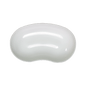Kidney-shaped bowl - plastic, 25 cm
