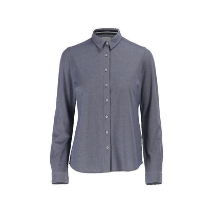 Shirt, classic women's fit, stretch women's blouse