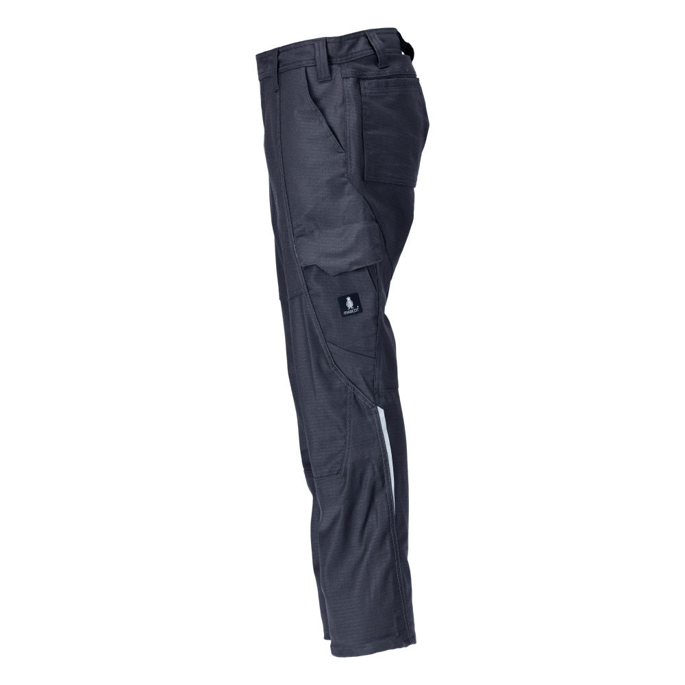 Pantalones con bolsillos en los muslos, pantalones de algodón+.