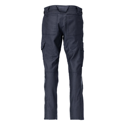 Pantalones con bolsillos en los muslos, pantalones de algodón+.