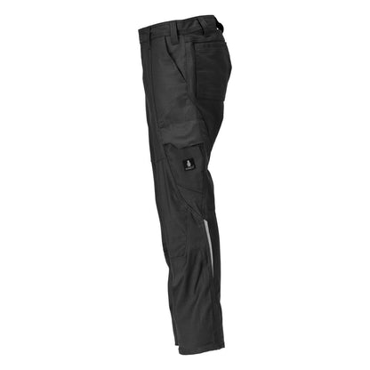 Pantalones con bolsillos en los muslos, pantalones de algodón+.