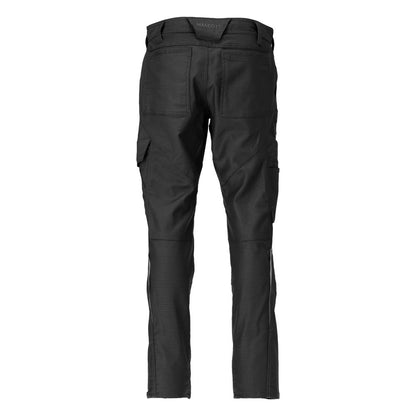 Pantalones con bolsillos en los muslos, pantalones de algodón+.