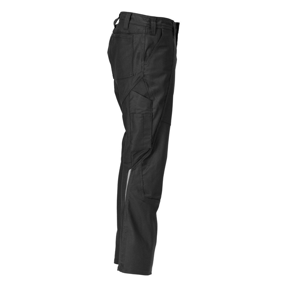 Pantalones con bolsillos en los muslos, pantalones de algodón+.