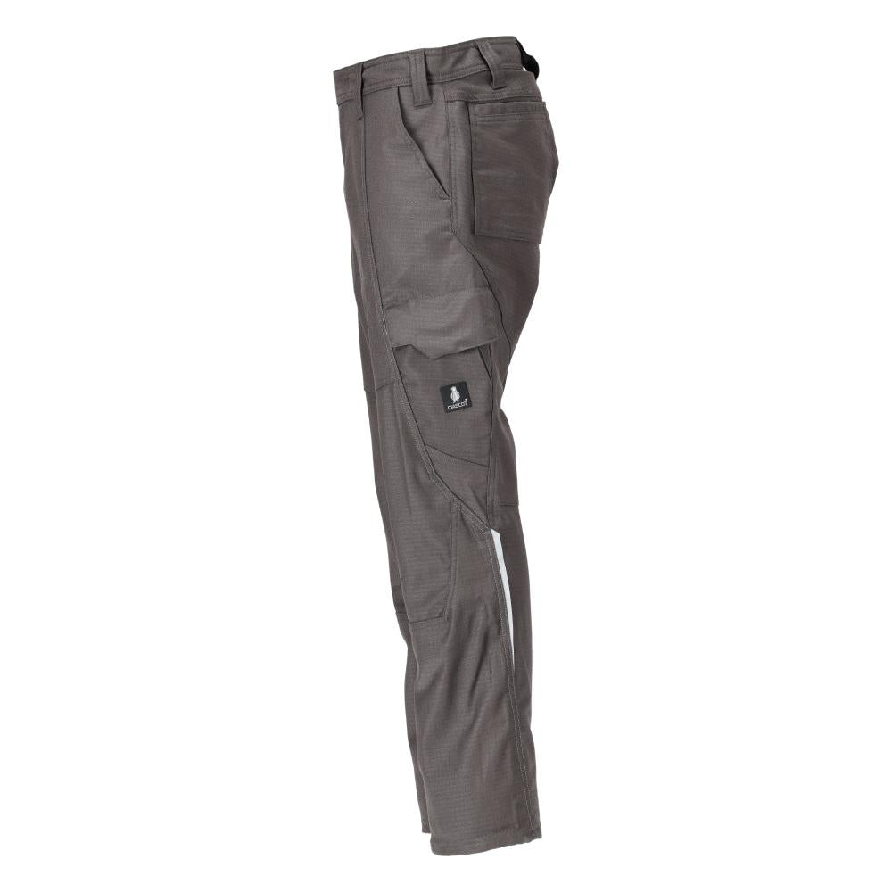 Trousers with thigh pockets, cotton+ trousers, dark anthracite
