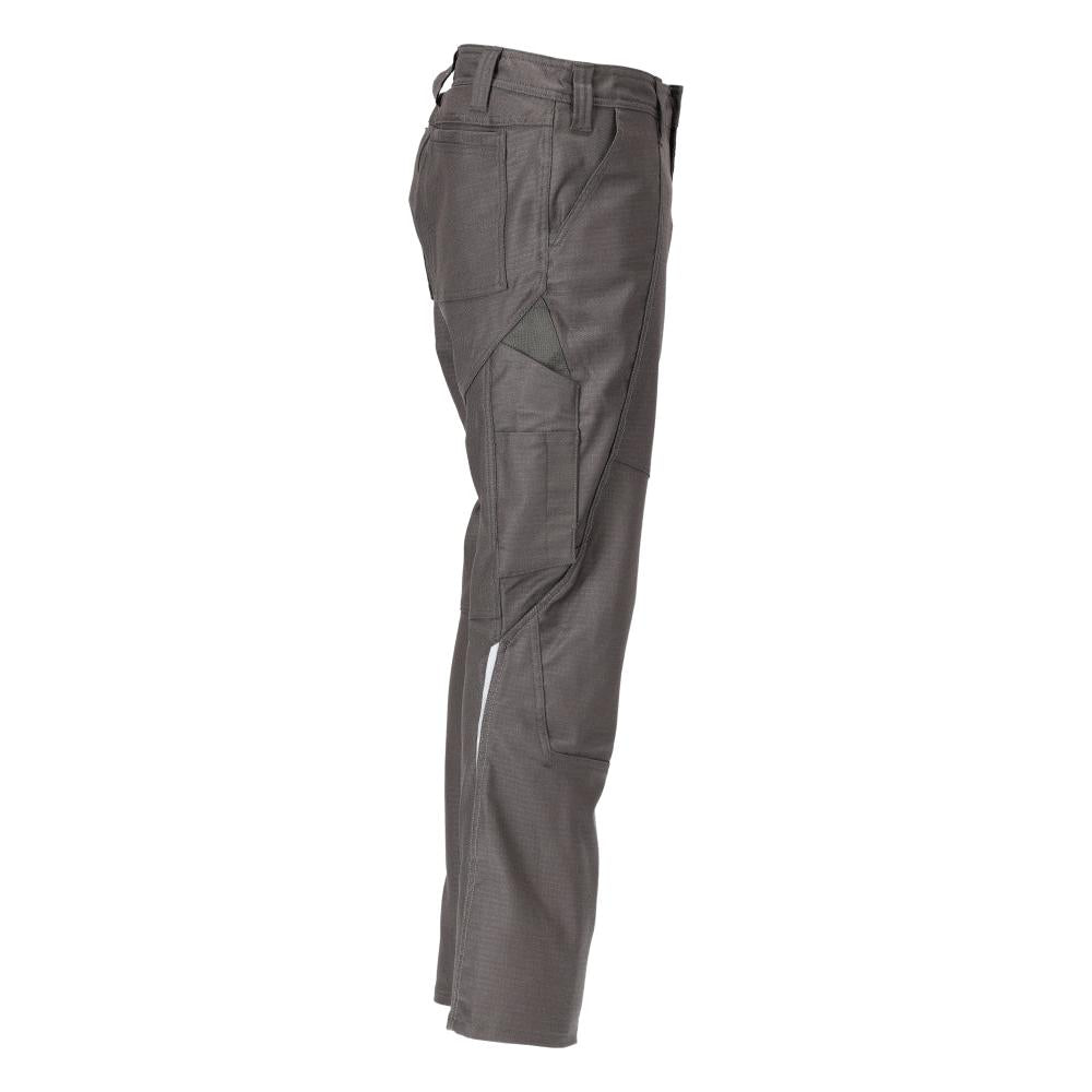 Trousers with thigh pockets, cotton+ trousers, dark anthracite