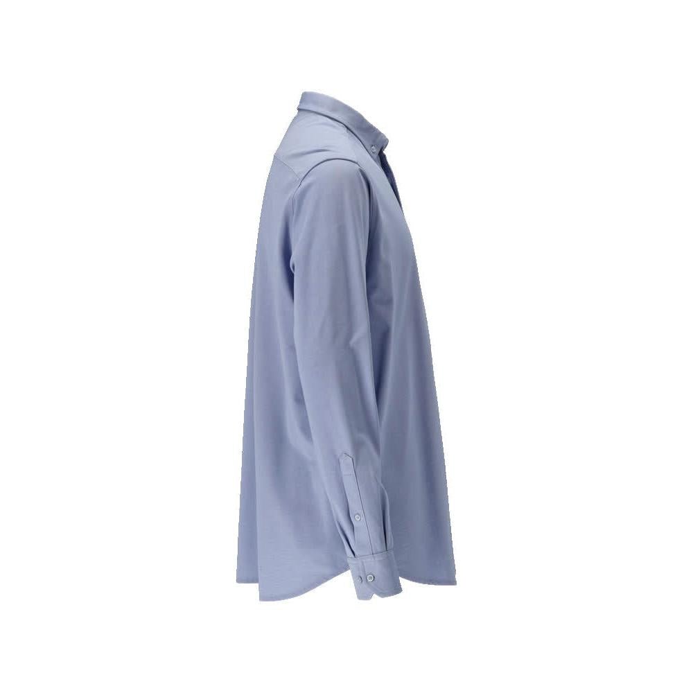 Camisa, corte clásico, tejido elástico