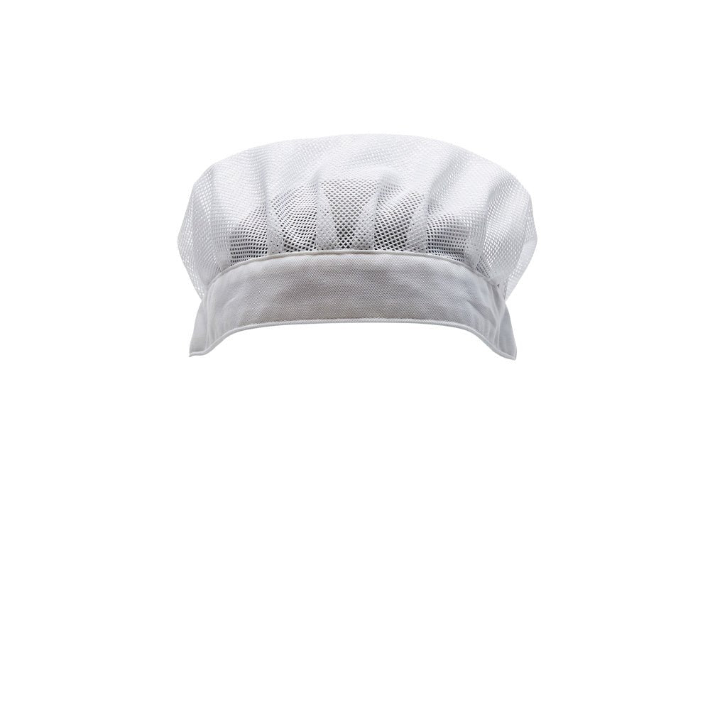 Hood with hairnet cap size ONE, white | Pack (1 piece)