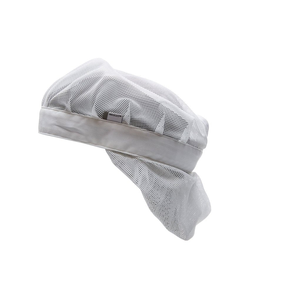 Hood with hairnet cap size ONE, white | Pack (1 piece)