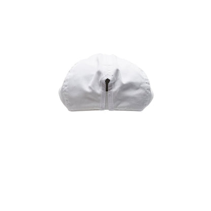 Gorras planas, blancas