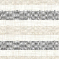 Las servilletas Zellt de 40 x 40 cm, modelo «Klassik Rigato» en color negro, de Duni GmbH, se caracterizan por sus franjas alternadas de color beige y líneas punteadas negras sobre un fondo color crema, y aportan un toque moderno a la decoración de su mesa; quedan perfectas en combinación con las elegantes servilletas. Paquete de 50 servilletas.