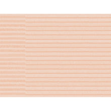 Ein pfirsichfarbenes Design mit horizontalen Streifen und weißen Rändern oben und unten - perfekt für Duni GmbH Bio-Dunicel-Sets 30x40 Tessuto staubig rosa Elegante Tischsets, Packung (100 Stück).